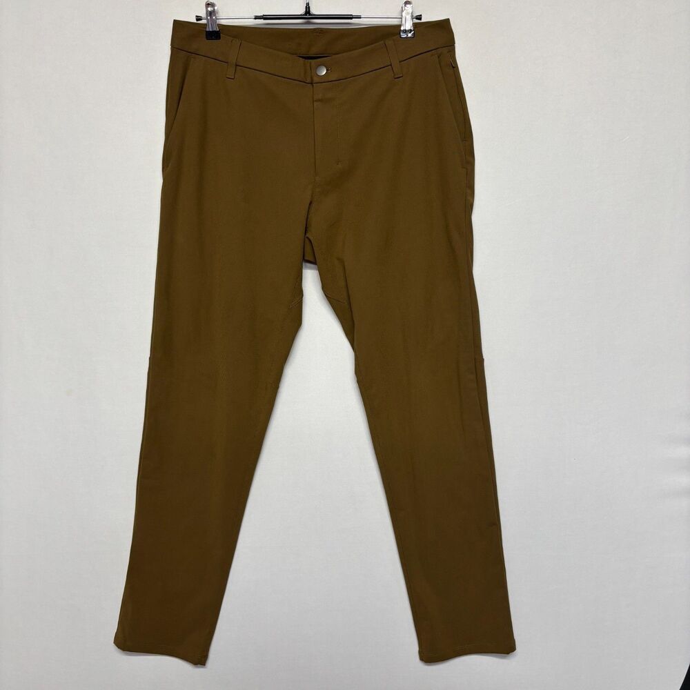 Lululemon Men Commission Pants Classic Warpstreme Size 34x34 LM5AEYS C136 27